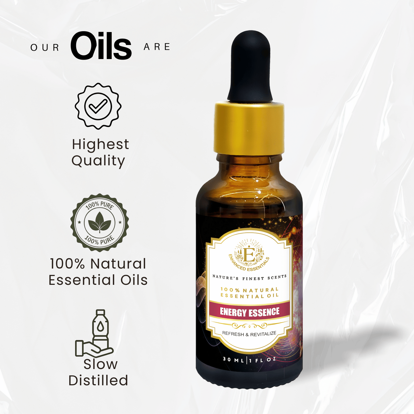 Energy Essence - Invigorating Essential Oil Blends