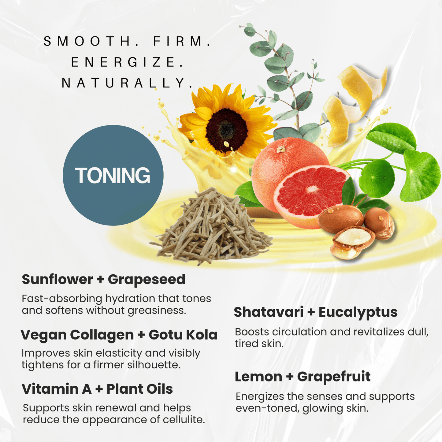 Toning - Massage Oil - 500 ML