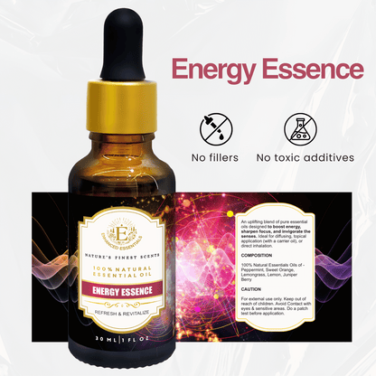 Energy Essence - Invigorating Essential Oil Blends